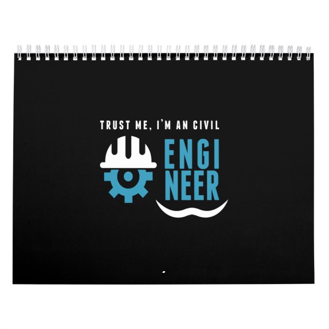 Calendrier trust me i'm a civil engineer (Protection)