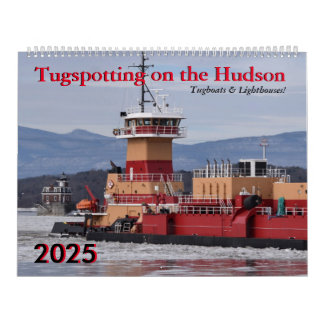 Calendrier Tugboats et phares 2025