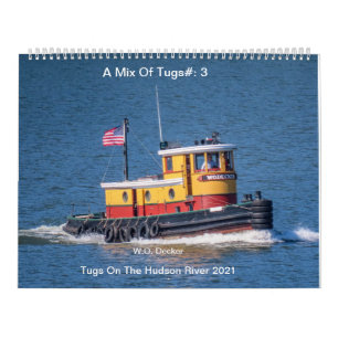 Calendrier Tugs On The Hudson River 2021—Un Mélange De Tugs#: