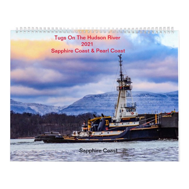 Calendrier Tugs Sapphire Coast & Pearl Coast 2021 (Protection)