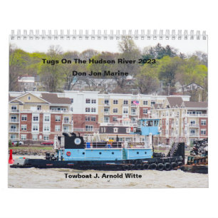 Calendrier Tugs Sur La Rivière Hudson 2023 Don Jon Marine