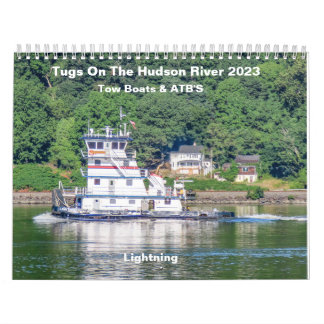 Calendrier Tugs Sur La Rivière Hudson 2023 Towboats & ATB'S