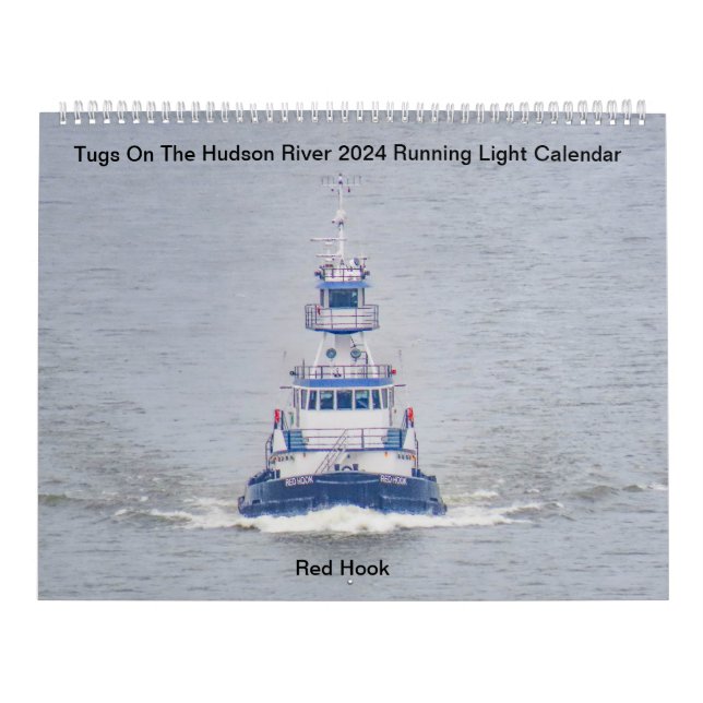 Calendrier Tugs sur la rivière Hudson lumière de circulation  (Protection)