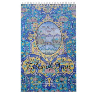 Calendrier Tuiles d'architecture de l'Iran