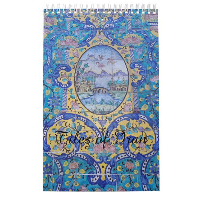 Calendrier Tuiles d'architecture de l'Iran (Protection)