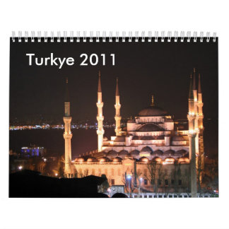 Calendrier Türkei