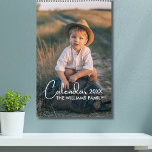 Calendrier Typographie de script moderne 2025 Minimal Multi P<br><div class="desc">Vous recherchez un planificateur familial personnalisé ? Découvrez cette photo personnalisée 2025 moderne Créez votre propre calendrier familial.</div>