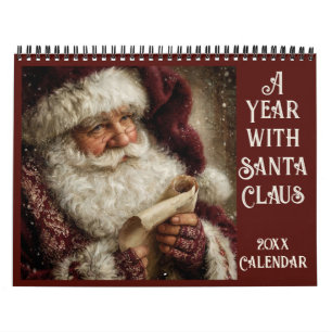 Calendrier Un an avec le Père Noël Noël toute l'année
