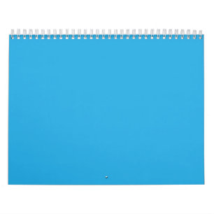 Calendrier un arrière - plan bleu avec un