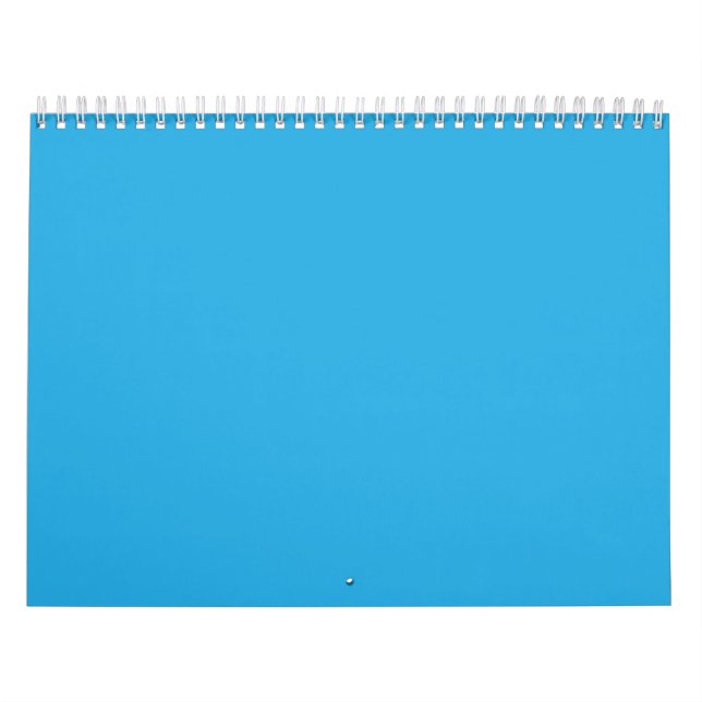 Calendrier un arrière - plan bleu avec un (Protection)