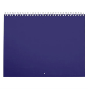 Calendrier un arrière - plan bleu avec une horloge