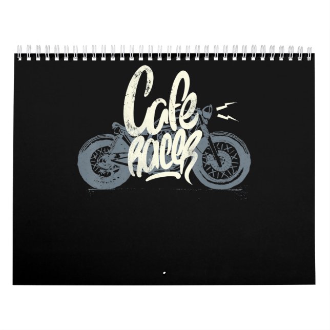 Calendrier Un Cadeau Cafe Racer Pour Les Amateurs De Moto (Protection)
