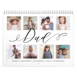 Calendrier Un cadeau pour papa Histoires de famille photo