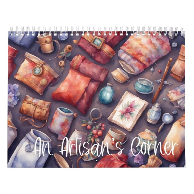 Calendrier Un coin d'artiste (Protection)