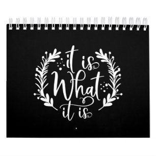 Calendrier Un Design Amusant Avec Un Dit Que C'Est Ce Que C'E