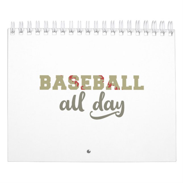 Calendrier Un joueur de baseball (Protection)