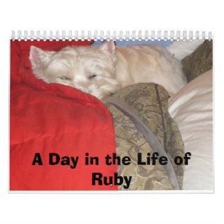Calendrier Un jour pendant la vie du rubis--L'art de faire