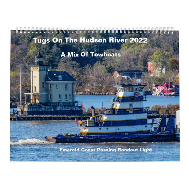 Calendrier Un Mélange De Tours Sur La Rivière Hudson (Protection)