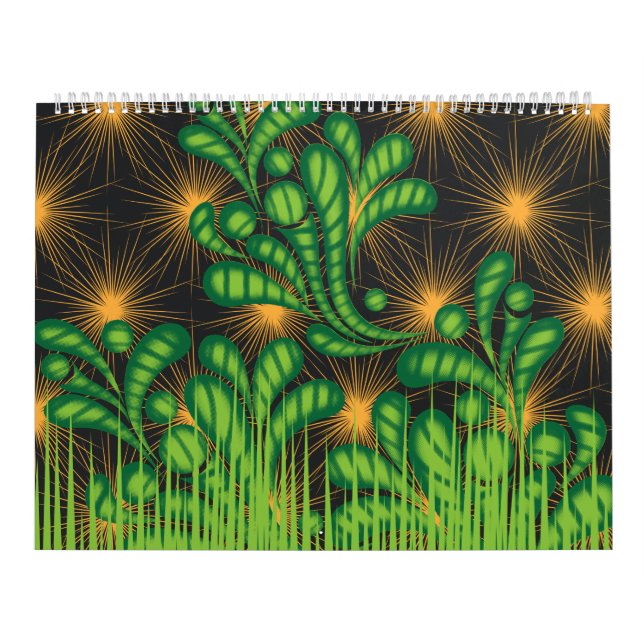 Calendrier un miroir et quelques plantes (Protection)