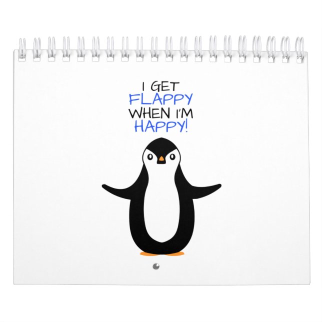 Calendrier Un pingouin heureux (Protection)