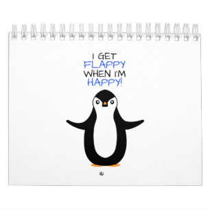 Calendrier Un pingouin heureux