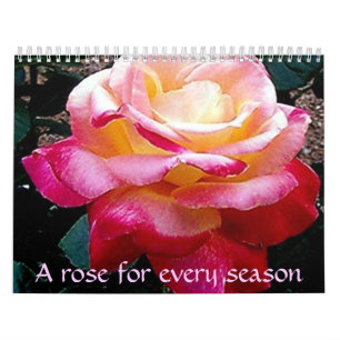 Calendrier Un rose pour chaque saison