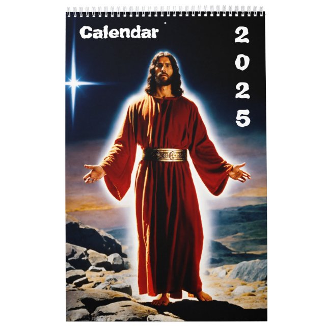 Calendrier Une année avec la table Jésus (Protection)