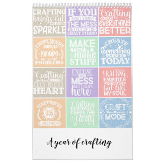 Calendrier Une année d'artisanat