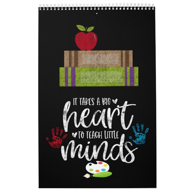 Calendrier Une année de motivation des enseignants (Protection)