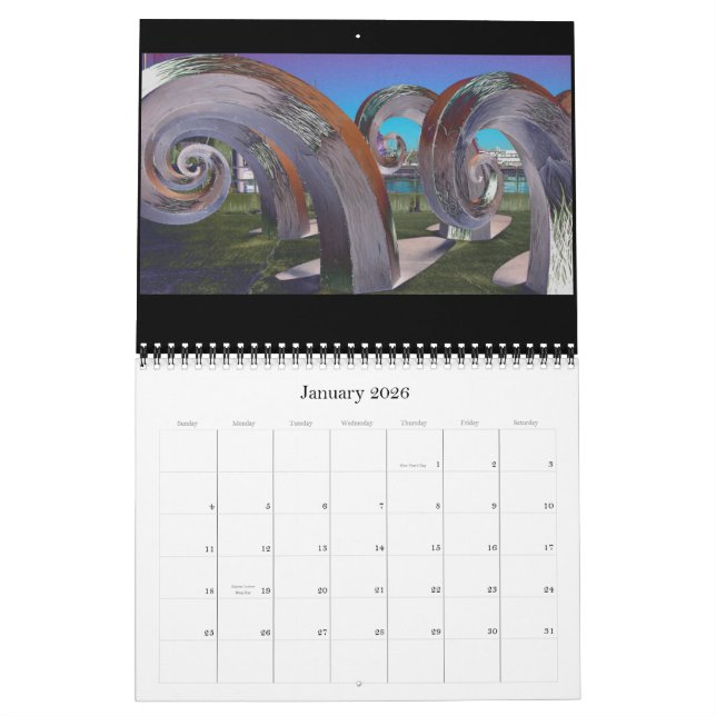 Calendrier Une année des images (Jan 2026)