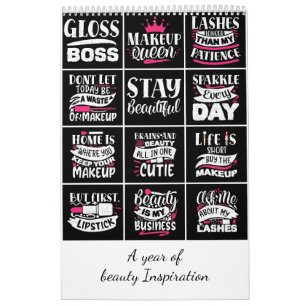 Calendrier Une année d'inspiration beauté