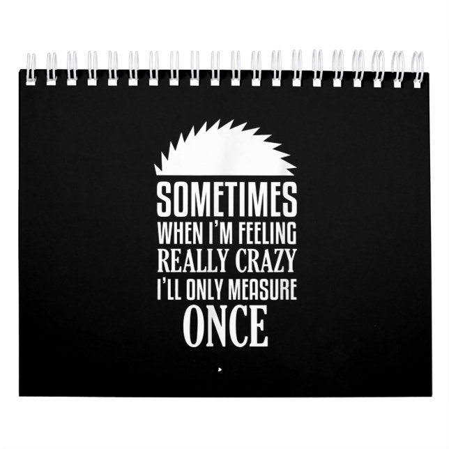 Calendrier Une Fantastique Travailleuse Du Bois De Charpentie (Protection)