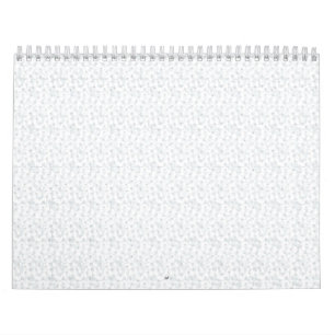 Calendrier Une surface entièrement blanche et sans fonctionna