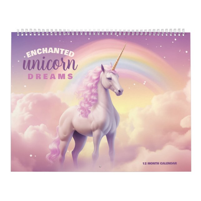 Calendrier Unicorn Dreams enchanté (Protection)