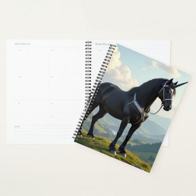 Calendrier Unicorne (Devant avec enveloppe)