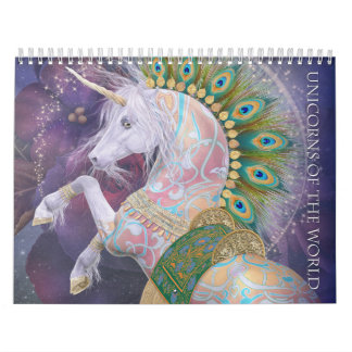 Calendrier Unicornes du monde par CWRW