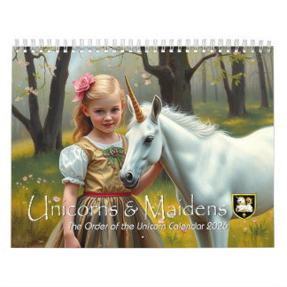 Calendrier Unicornes et Maidens