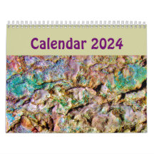Unique Abstrait Art Calendar 2023 Arrière - plan