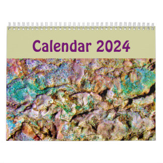 Calendrier Unique Abstrait Art Calendar 2023 Arrière - plan