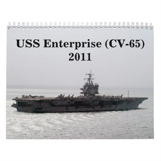 Calendrier USS Enterprise 2011 (Protection)