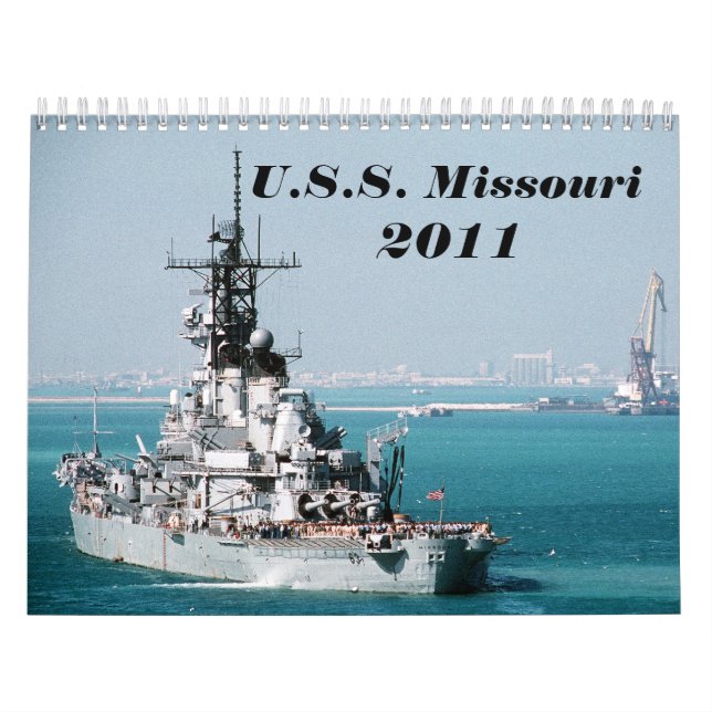 Calendrier USS Missouri (Protection)