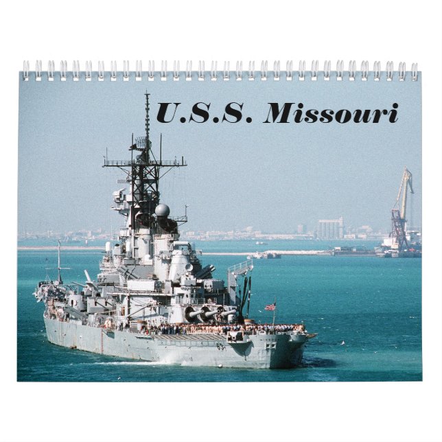 Calendrier USS Missouri (Protection)