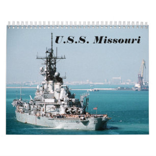 Calendrier USS Missouri