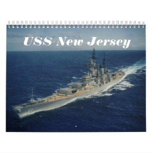 Calendrier USS New Jersey