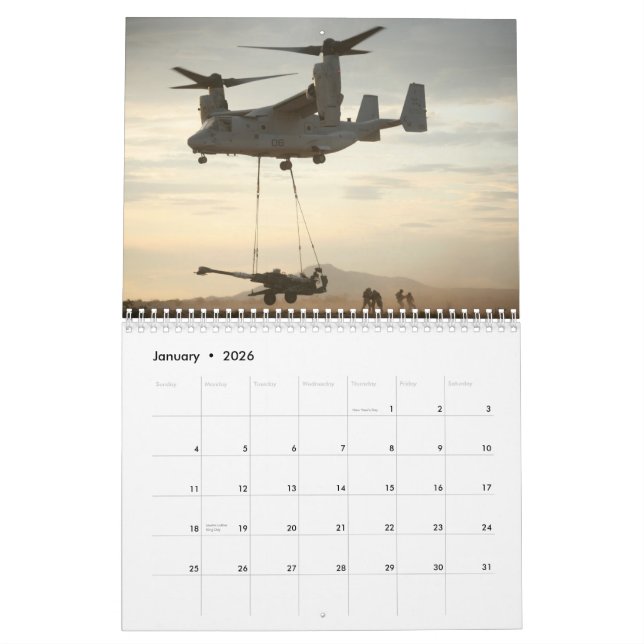 Calendrier V-22 balbuzard 2012 (Jan 2026)