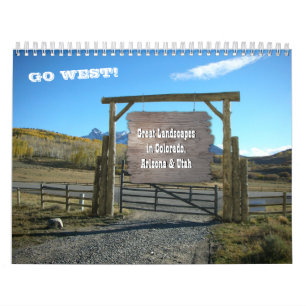 Calendrier Va vers l'Ouest !