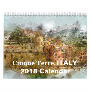 Calendrier Vacances 2018 de tourisme de Cinque Terre Italie
