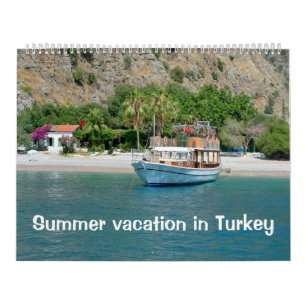 Calendrier Vacances d'été en Turquie