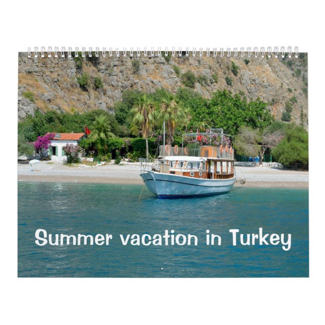Calendrier Vacances d'été en Turquie (Protection)
