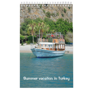 Calendrier Vacances d'été en Turquie
